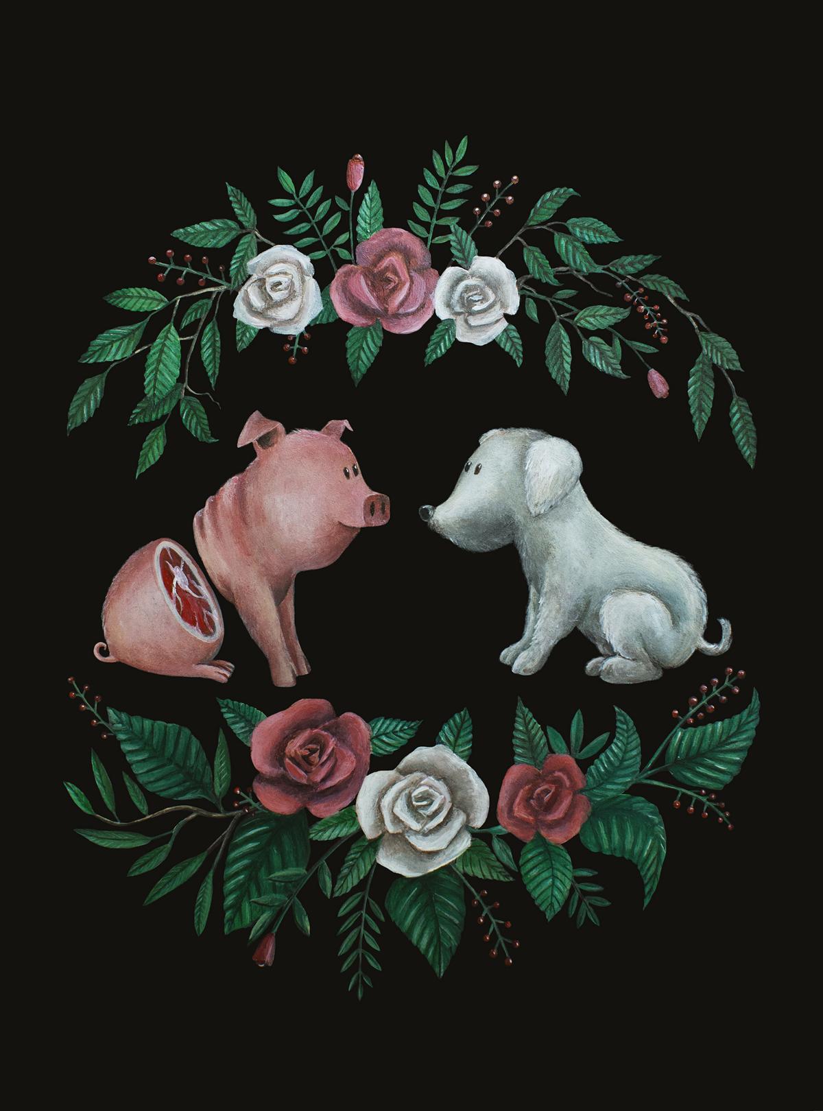 Fuck Speciesism Caroletta Artwork