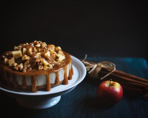 Apfel-Walnuss-Torte (roh & vegan)